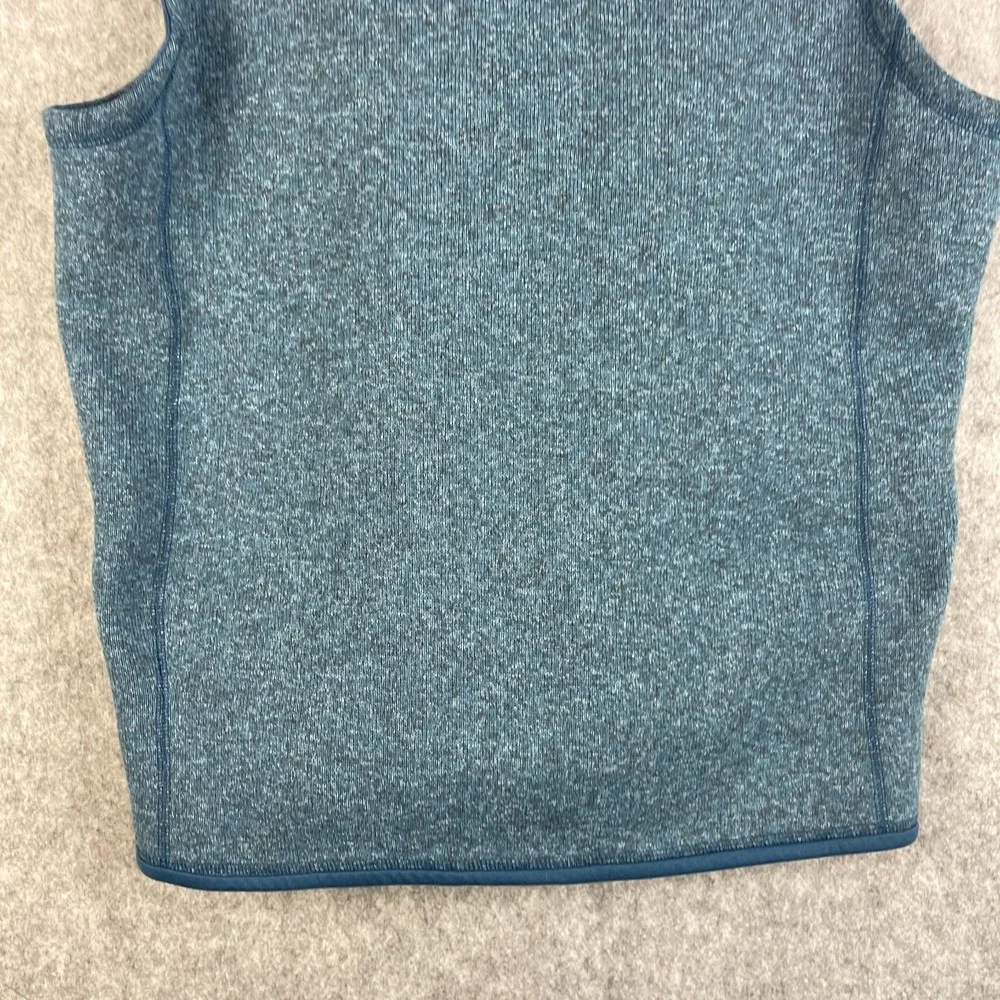 Patagonia Better Sweater Vest Mens XXL Blue Full Zip Outdoor Hiking Camping